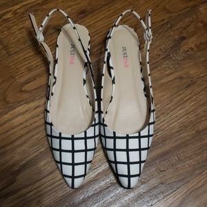 JustFab Zia Flats